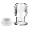 FUKR Plug tunnel avec bouchon Hollow Stop Transparent